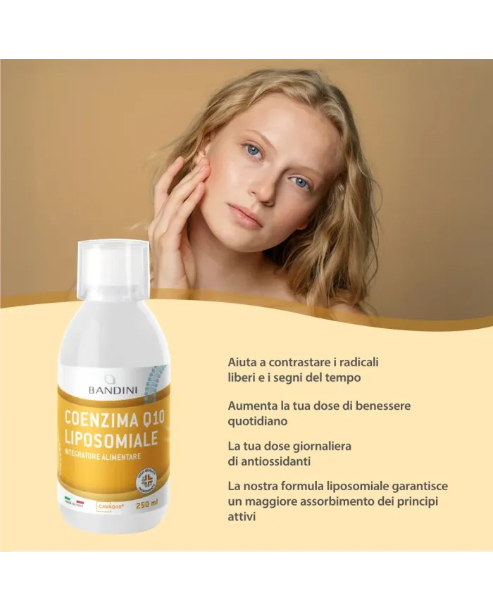Coenzima Q10 Liposomiale Liquido - 250 ml